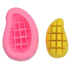 3D Fruit Mango Shape Mousse Silicone Mold Fondant Cake Decorating Tools Chocolate Baking Gypsum Sugarcraft Desserts Moulds