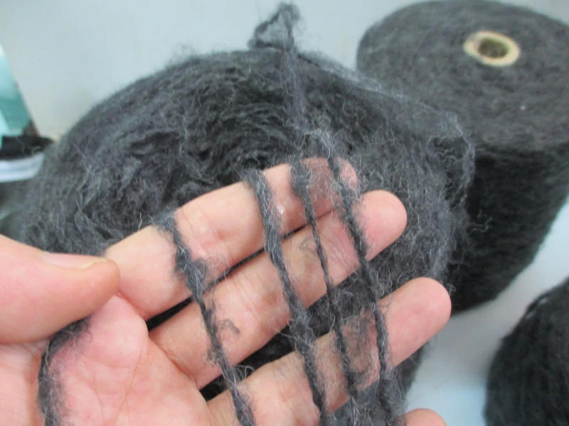 Description Picture 6 of itemcolor Gray Alpaca Acrylic  Thick Yarn for Knitting Crocheting, Wool Thread, DIY  Sweater, Hats, Knitting Yarn, 200g