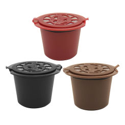 Lightweight Refillable Coffee Capsule Coffee Tamper Reusable Coffee Pod for Household Business Birthday Coffeeware Gift