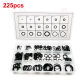 225pcs Black