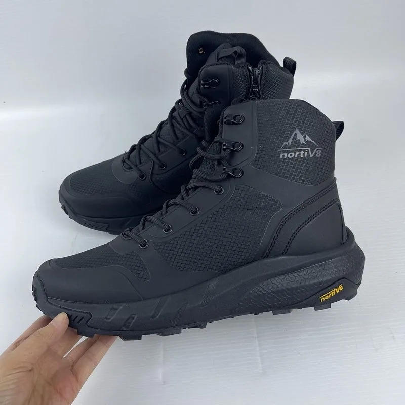 Description Picture 3 of itemClassic Brand Zip Men Mountain Climbing Footwear Designer Wearable Mid-Top Trekking Sneakers Professional Anti Slip Desert Boot