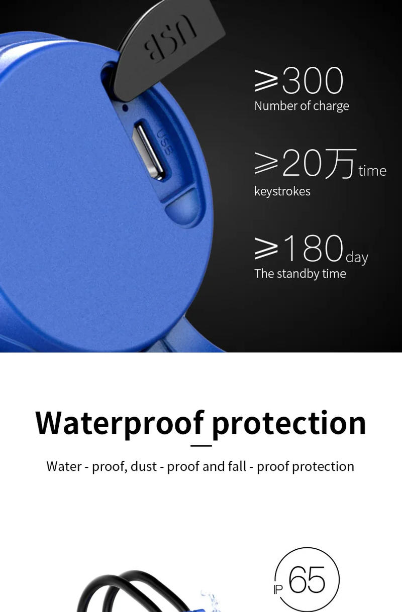 Description Picture 6 of itemBike Bell Charging Speaker USB Recharged Mini Bicycle Horn 4 Modes Bike Ring Bell bicycle Accessories for Electric Scooter Parts