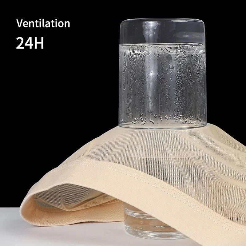 Description Picture 5 of itemSexy Full Transparent Men's Ice Silk Underwear Ultra-thin Breathable Boxer Trunk Large Size Seamless Shorts