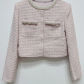 pink coat