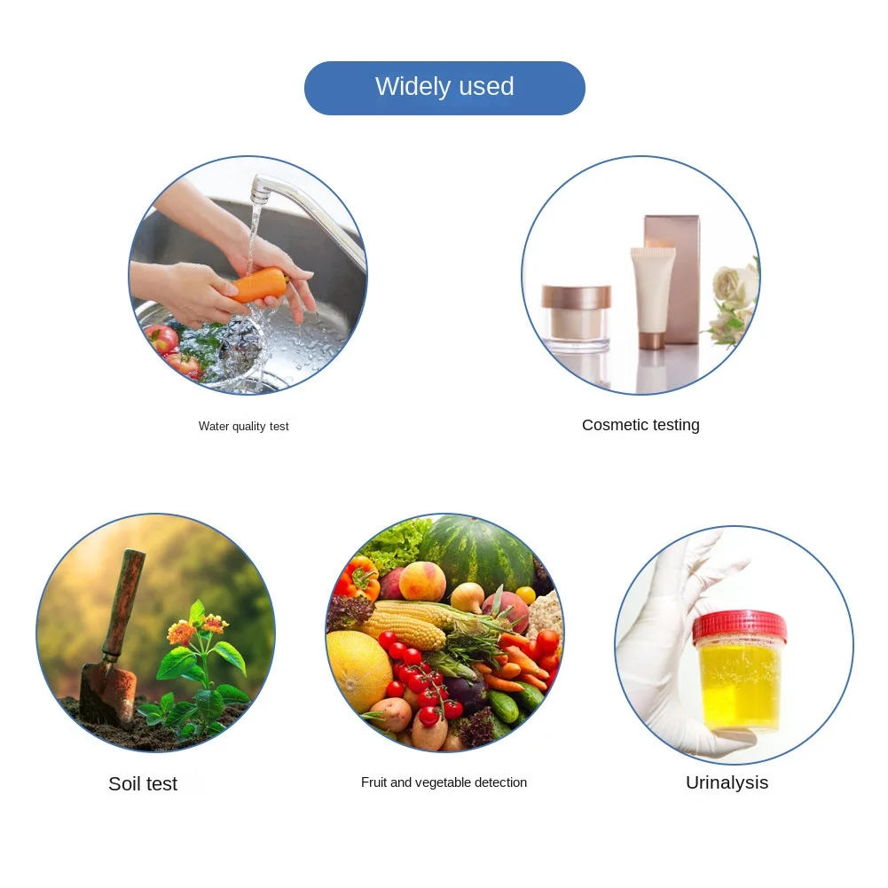 Description Picture 6 of item80 Strips/pack PH Test Strips Full PH Meter PH Controller 1-14st Indicator Litmus Tester Paper Water Soilsting Kit Factory