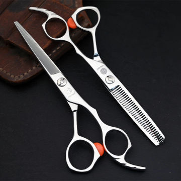 RROSEE PRK-Vg10 Steel Barber Kit  Professional 6 Inch Scissors  Complete For BarberShop Salon