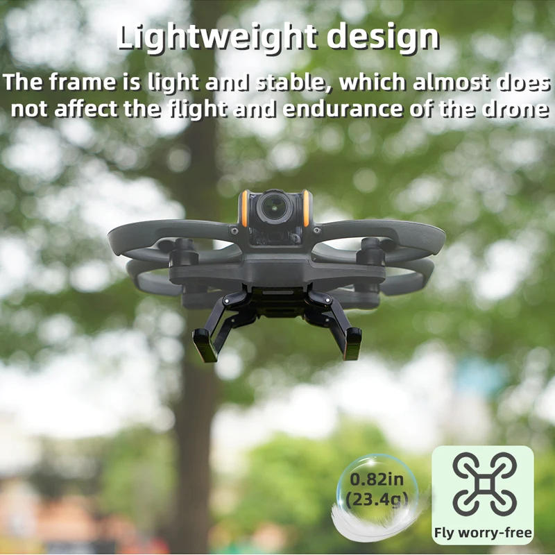 Description Picture 5 of itemSled Landing Gear for DJI AVATA 2 Drone Accessories,Foldable Extended Landing Legs Kit for DJI AVATA 2 Drone Protector