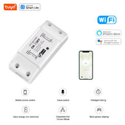 DIY WiFi Smart Light Switch Universal Breaker Timer Wireless Remote Control Works with Alexa Google Home Smart Home