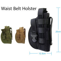 Tactical Molle Holster Universal Pistol Holsters Combat Airsoft Waist Belt For M92 APX PX4 Glock 17 19 USP