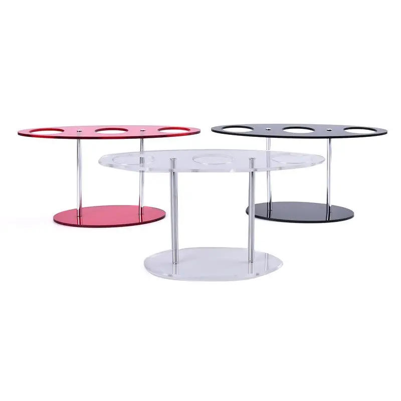 Description Picture 2 of item1Pcs Acrylic Ice Cream Display Rack Sushi Roll Display Stand DIY Ice Cream Cone Holder For Weddings Birthday Party Christmas