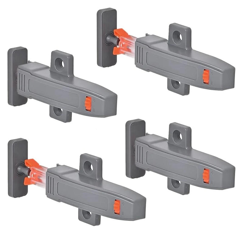 Description Picture 4 of itemSelf-Locking Cabinet Door Rebounder Adjustable Lock Rebounder Wardrobe Cabinet Door Panel Push-Open Door Opener