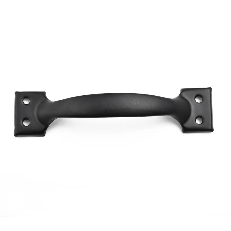 Description Picture 2 of itemFurniture Door Pull Handle Simple Door Knob DIY Rustic Style Vintage Cast Iron Cupboard Wardrobe With Mounting Screws