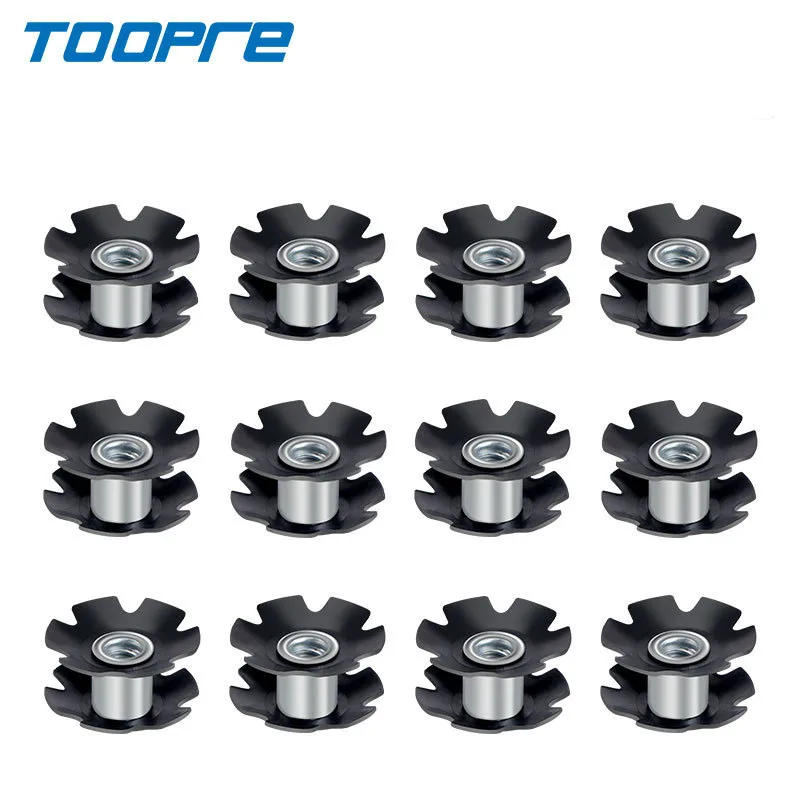 Description Picture 2 of itemTOOPRE 20Pair Bicycle Headset Hanging Core MTB Mount Core Fastening Bolts Star Nuts Expansion 28.6 Faucet Fork Flower Heart Tool