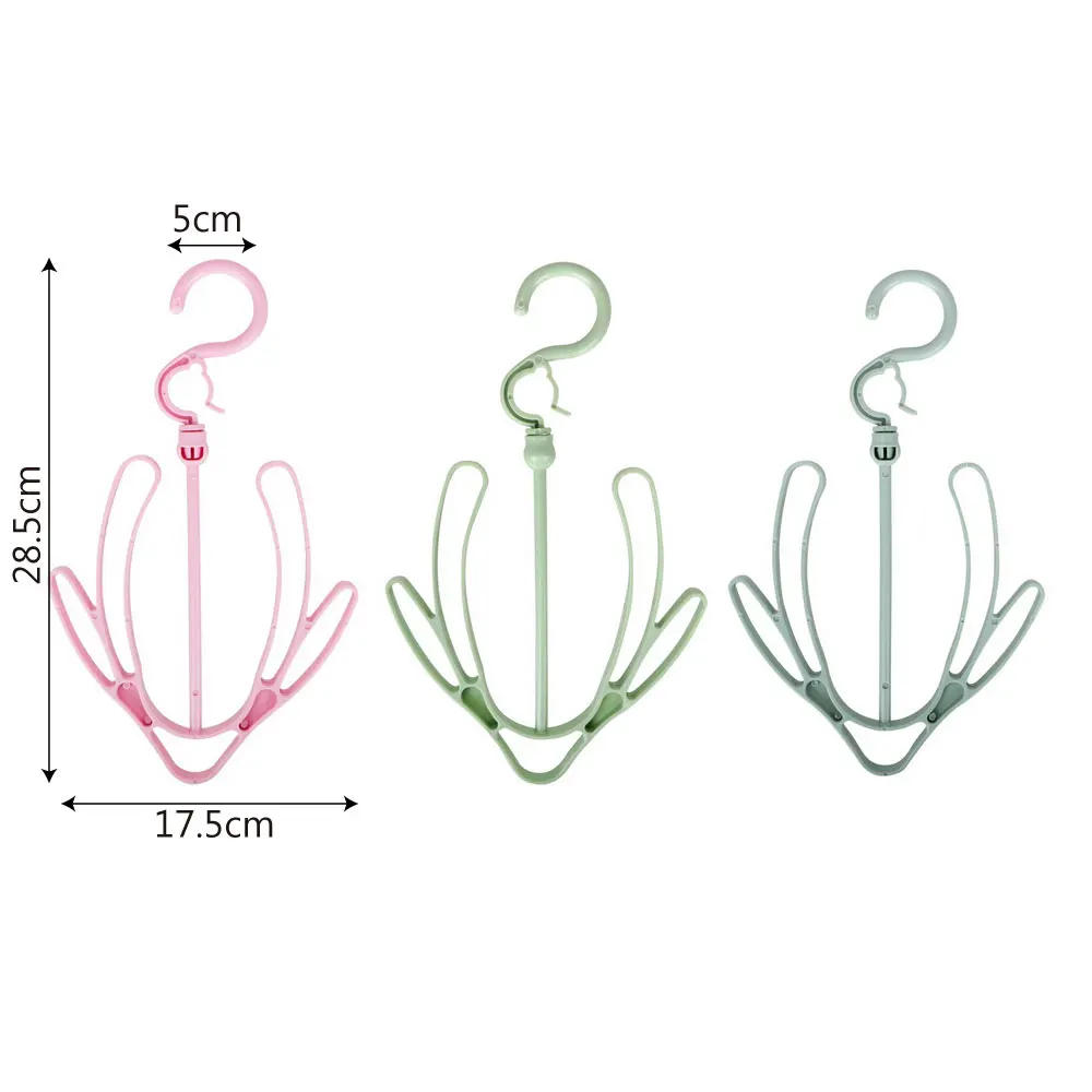 Description Picture 6 of itemMultifunctional Shoes Drying Hanger Drying Rack Windproof Rotatable Balcony Scarf Necktie Shoe Hanging for Home Storage Organize