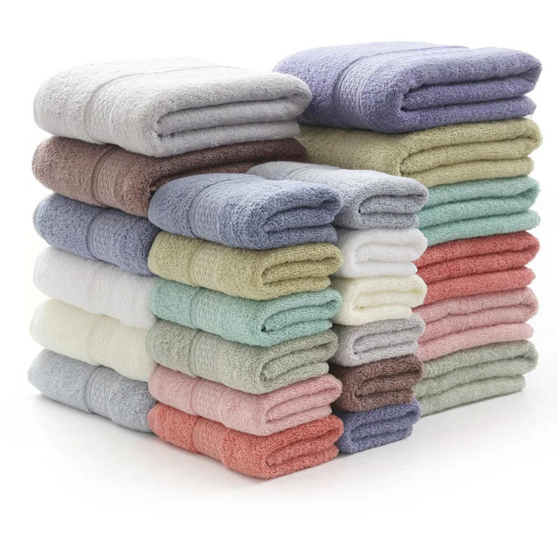 Description Picture 2 of item6PCS / 3PCS Cotton Towel Set Luxury Lace Embroidered Bath Towel Face Towel Hand Towel Washcloths Quick Dry Terry Towels 17Colors