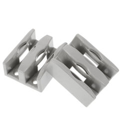 2pcs Anti-Collision Block for Shower Room Glass Sliding Door Shower Door Bottom Guide Assembly