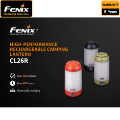 High-performance FENIX CL26R USB Charging Rechargeable Camping Lantern with Free 18650 Li-on Battery