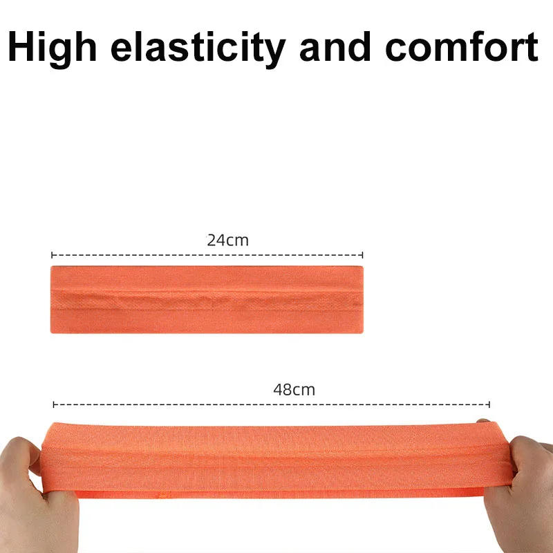 Description Picture 4 of itemOutdoor Sports Fitness Hair Bands Headband Portable  Man Woman Hair Wrap Brace Elastic Cycling Yoga Running Exercising Sweatband