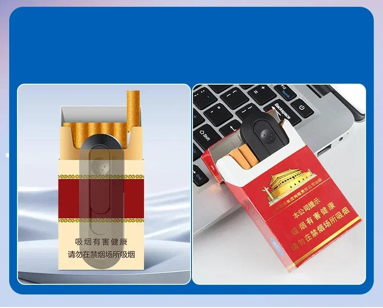 Description Picture 6 of itemNew Mini Tungsten Cigarette Lighter USB Rechargeable Electric Lighter Men's Smoking Accessories Foreign Trade Supply Wholesale