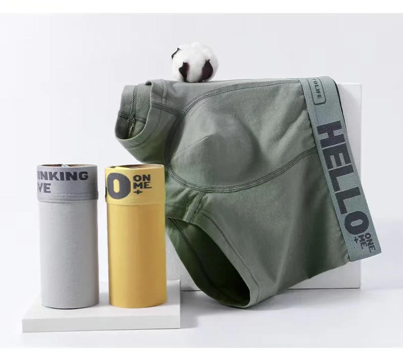 Description Picture 5 of item6Pcs Mens Underwear Men Cotton Underpants Male Pure Men Panties Shorts Breathable Boxer Shorts Comfortable soft Plus size