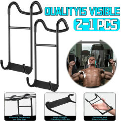 2-1PCS Dumbbell Spotter Hooks Hangers Heavy Duty Dumbbell Hooks Heavy Power Dumbbells Rack Attachments for Dumbbell Bench Press