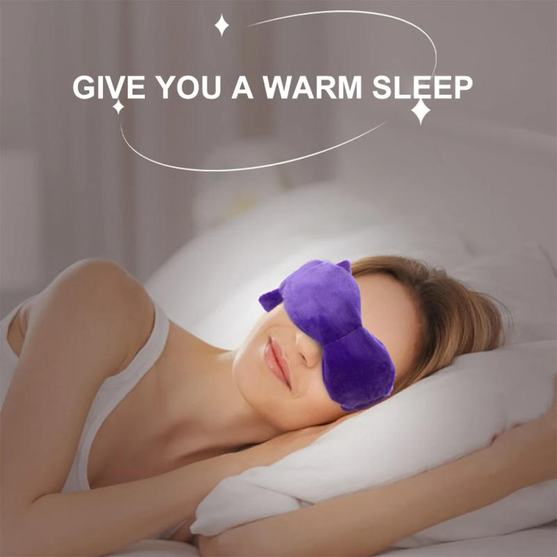 Description Picture 4 of itemBlanket Weighted Sleep Mask Gravity Eye Pillow Gravity Gentle Pressure Sleep Mask Light Blocking Sleeping Traveling Relaxation