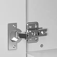 Description Picture 4 of itemPaddie L-Shaped Manicure Table Nail Station with Shelves, Nail Tech Table Nail Table Station w/Dust Collector, Storage Cabinets,