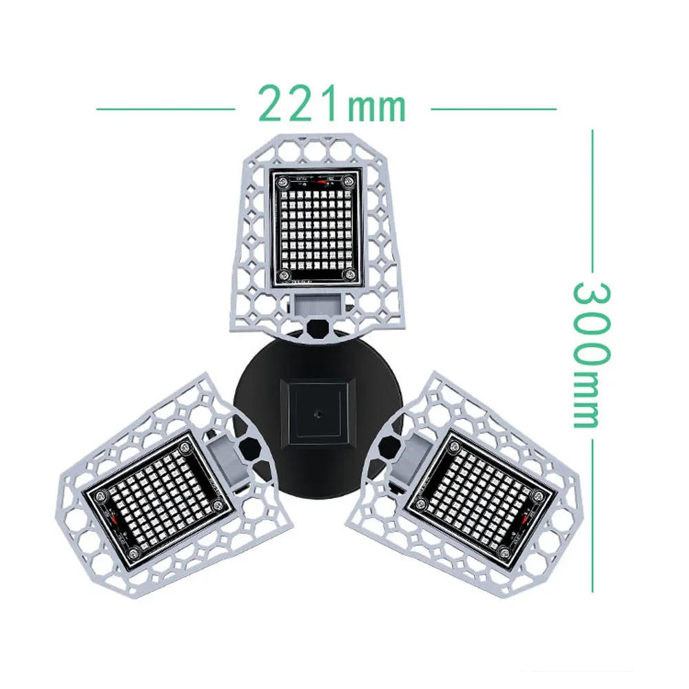 Description Picture 4 of itemWaterproof Folding Plant Growth Lamp LED Full Spectrum Plant Growth Lamp E27 Greenhouse Seedling Fruit and Vegetable Fill Light