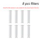 8pcs filter