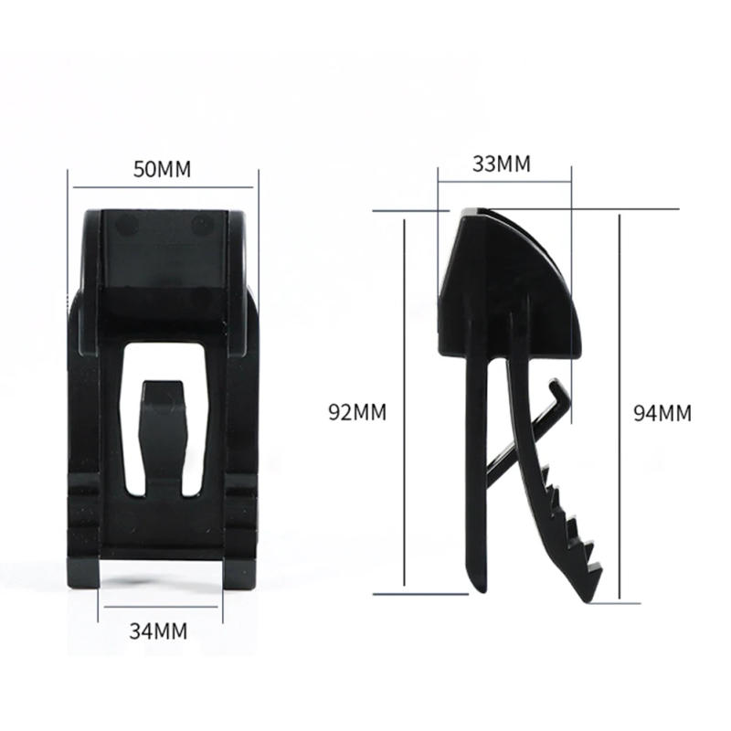 Description Picture 3 of item4/10pcs Solar Panel Efficient Cleaning And Protection PV Snow Trap Snow Guide Clip Photovoltaic Panel Guide Mud Removal Clamp