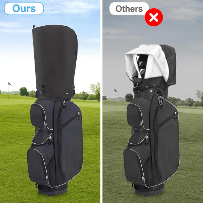 Description Picture 3 of itemGolf Bag Rain Cover Dustproof Rain Hood Club Protector Portable Golf Bag Rain Cover For Golf Bag And Carry Cart Stand Bag Parts