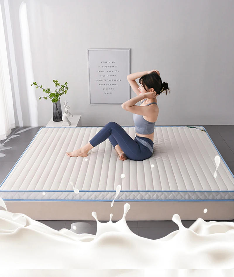 Description Picture 5 of itemThailand latex mattress soft cushion household antibacterial tatami mat student dormitory single double bed rental room