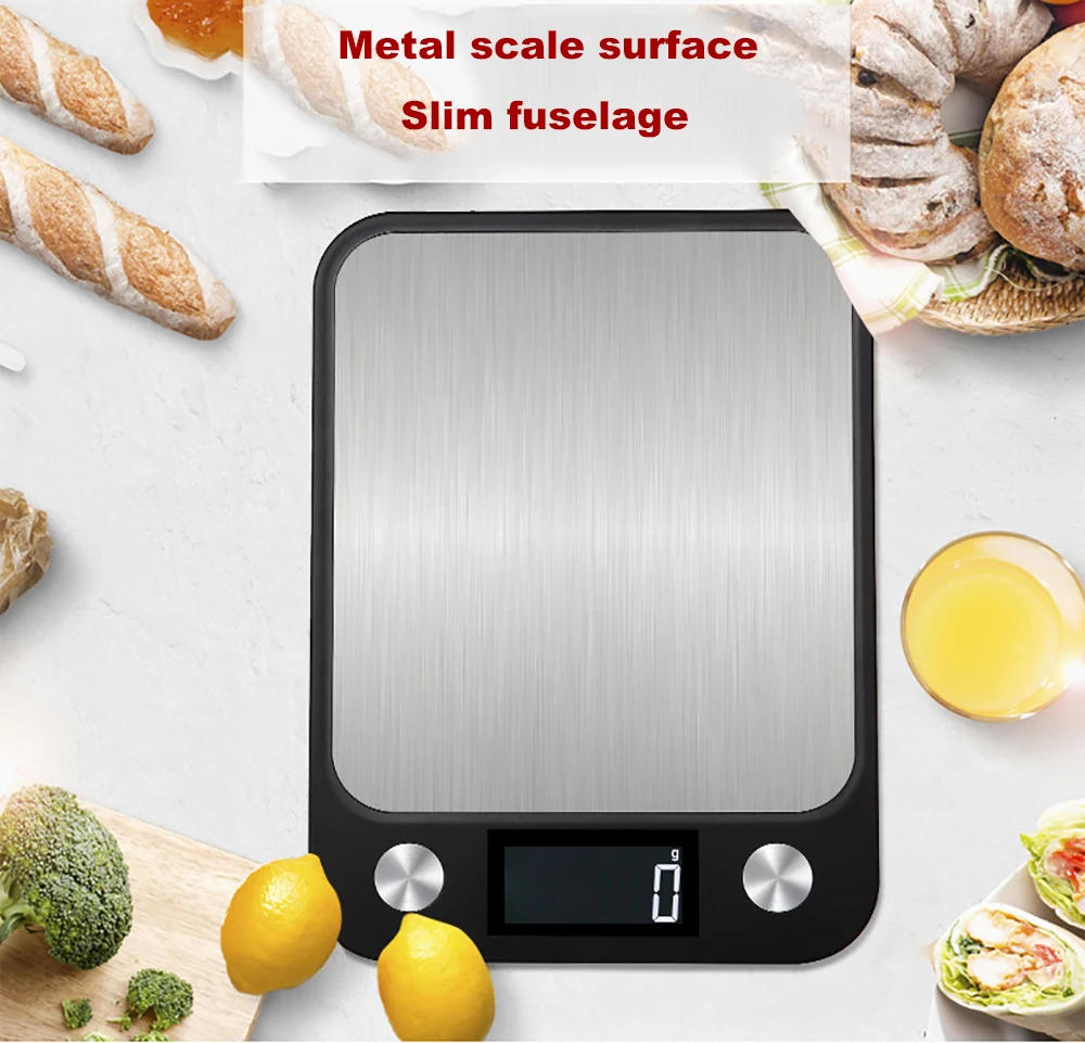 Description Picture 6 of itemKitchen Scale 15Kg/1g Baking Weighing Food Coffee Balance Smart Electronic Digital Scales Stainless Steel Design for Cooking