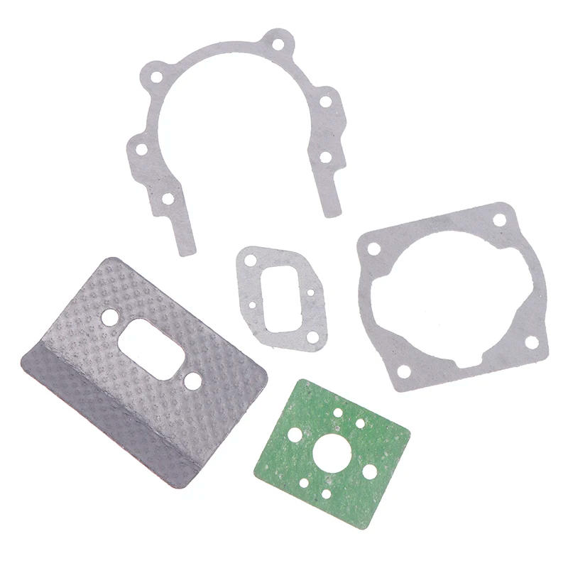 Description Picture 3 of item5Pcs/set 40-5 Carburetor Box Intake Pipe Muffler Engine Gasket Set Gasoline Grass Trimmer Brush Cutter DIY Accessories