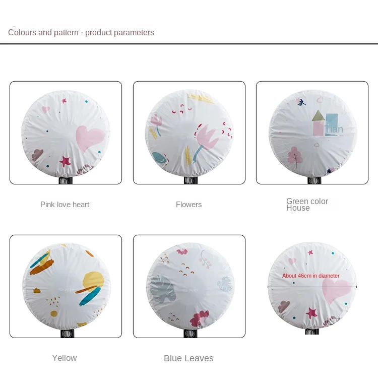 Description Picture 3 of itemElectric Fan Dust Cover Safety Protection Net Cover Dustproof Mesh Nets Children Anti-Pinch Bag Fan Accessorie Home Decor