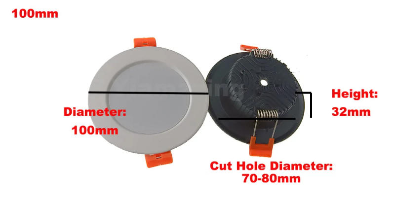 Description Picture 3 of item220V 110V 12V 24V 5V IP65 IP66 IP67 Outdoor Waterproof LED Downlight 5W 7W 9W Foyer Bathroom Kitchen Spot Light Ceiling Lamp