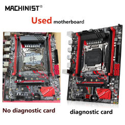 MACHINIST X99 Used Motherboard LGA 2011-3 Support Intel Xeon E5 V4 v3 series CPU processor DDR4 RAM Memory NVME M.2 M-ATX RS9