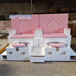 Kfsee 1Pcs A Set Prodgf  ins  Hot Queen two seat Pedicure Chair