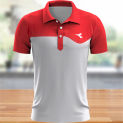 New Boutique Polo Shirt Breathable Badminton Shirt Men's Casual Comfortable Polo Shirt Tennis Wear Paula Printed Golf Sportswear