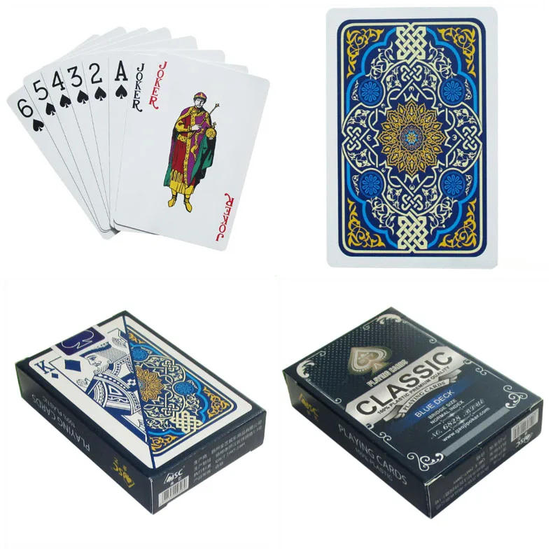 Description Picture 4 of itemHigh Quality Waterproof PVC Polka Dot Playing Cards - Washable Adult Christmas Gift for Parties, Bars, Family Gatherings