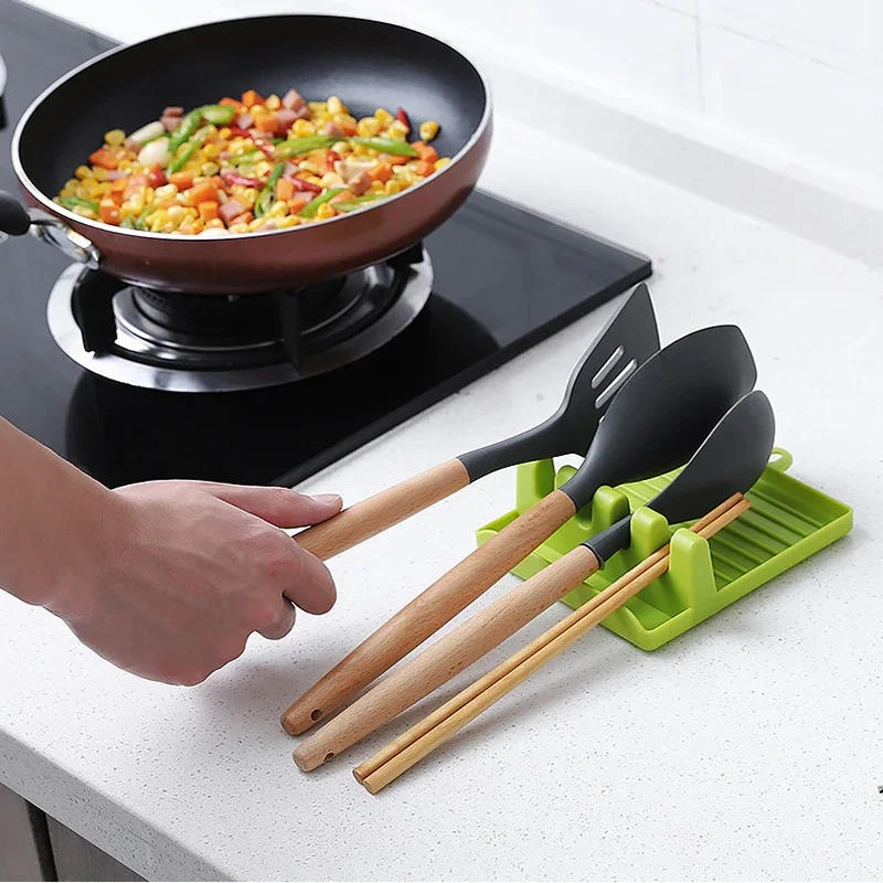 Description Picture 6 of itemKitchen Organizer for Tableware Storage - Spoon Rest, Fork, Spatula Rack, Spoon Holder Stand, Pot Lid Holder