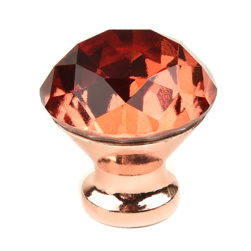 Description Picture 6 of itemRose Gold Rhinestone Door Drawer Knob Cabinet Drawer Cupboard Wardrobe Pull Handle Furniture Handles Furniture  Accessories