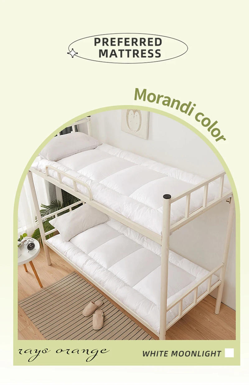 Description Picture 5 of itemBed Mattress Comfortable Soft Portable Folding Mattress On Floor Good Ventilation Silen Bed Cushion Single And Double Person