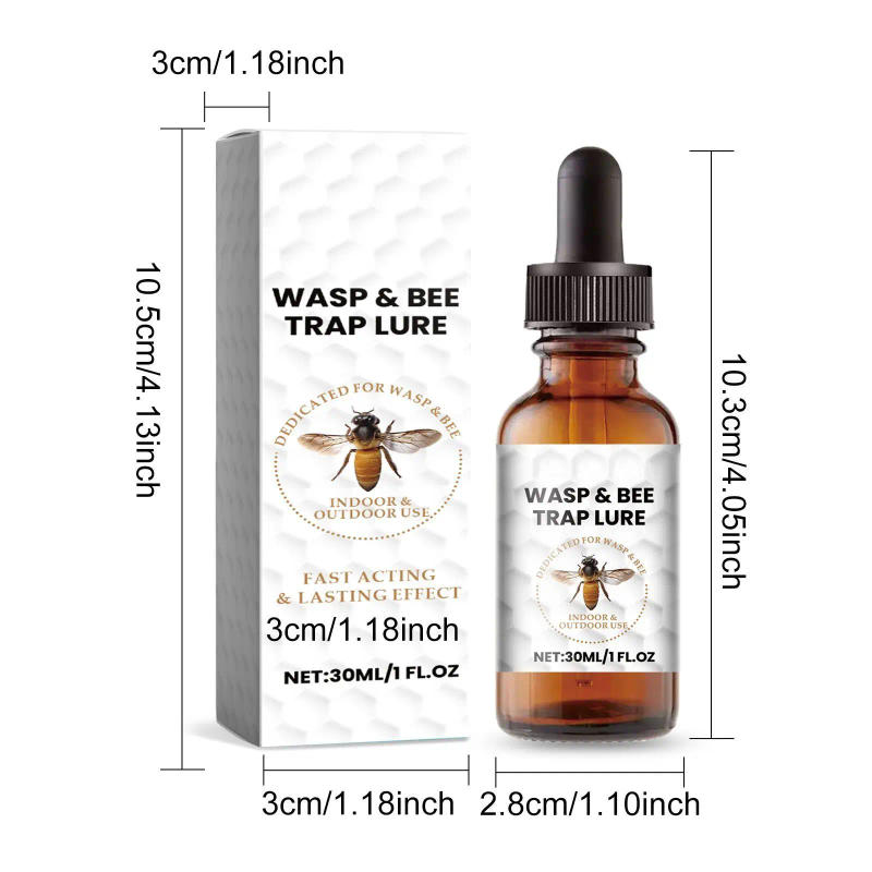Description Picture 3 of itemBee Attractant Lure Bee Queen Pheromone Catching Bait Swarm Lure Beekeeping Attract Bait Swarm Commander Honeybee Trap Liquid