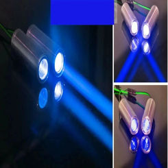 450nm 100mw Blue Fat Thick Beam Laser Diode Module For Stage Light Bar KTV Night Club