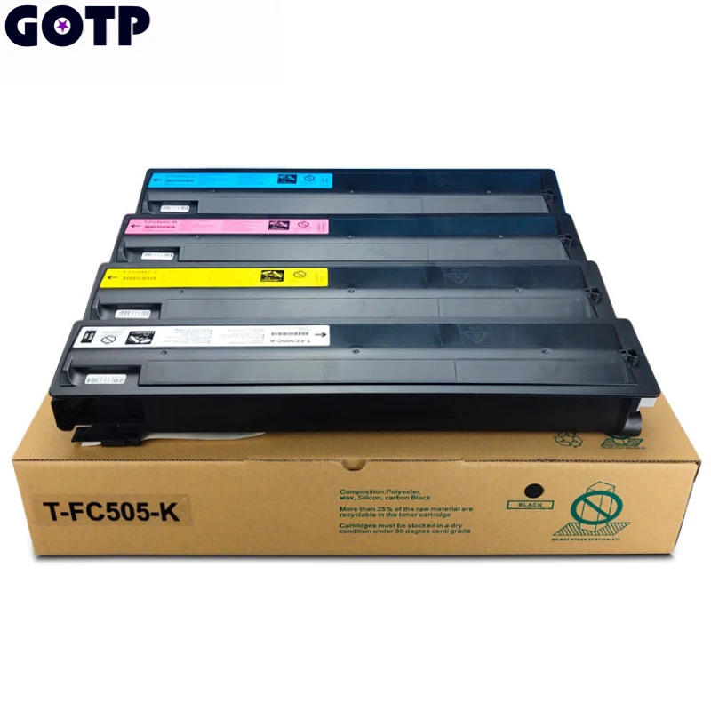 Description Picture 3 of item1PCS T-FC505 For Toshiba E-Studio 2000AC 2500AC 2505AC 3005AC 3505AC 4505AC Japan New Compatible Color Toner Cartridge
