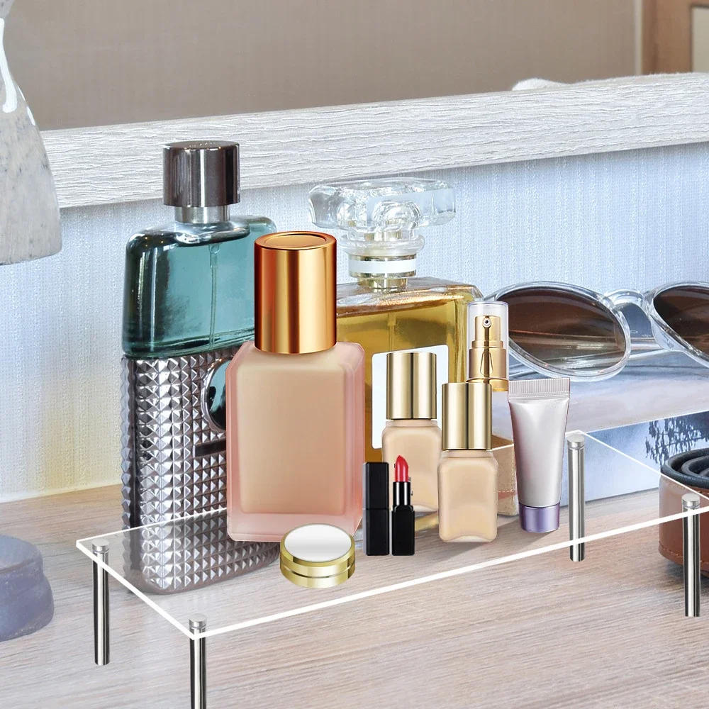 Description Picture 6 of itemClear Acrylic Display Stand for Storing Collectibles and Figurines Cake Decoration Stand Jewelry Perfume Cosmetics Organizer