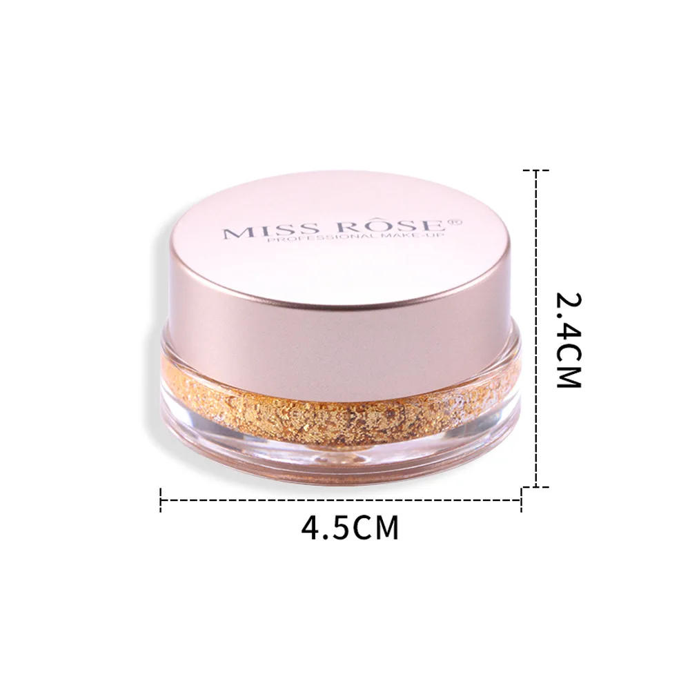 Description Picture 3 of itemMiss Rose Beauty Natural Nude Long-Lasting Diamond Sequins Eyeshadow Makeup Waterproof Shimmer Metallic Glitter Satin Eye Shadow