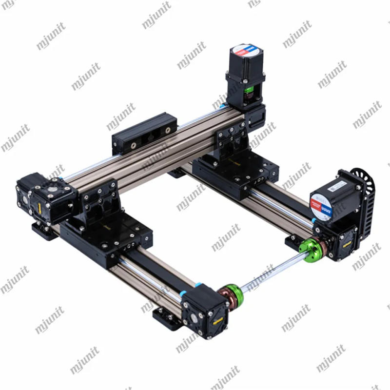 Description Picture 6 of itemmjunit adhesive XY axis synchronous belt slide table linear guide module electric slide linear track glue spraying robot gantry