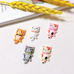 5pcs Cartoon Fridge Magnet Cute Cat Fridge Magnet Home Decor